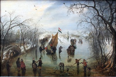 The Winter by Adriaen van de Venne